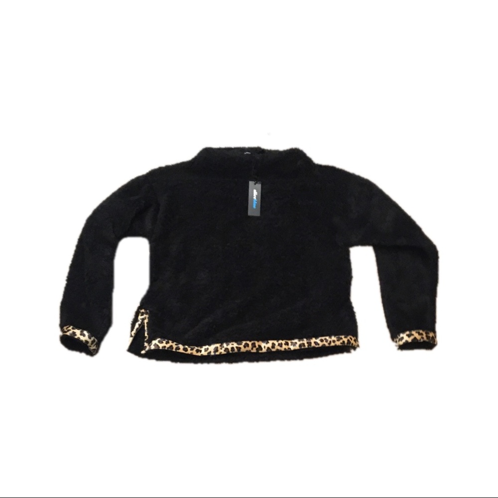 Alice Blue Women’s Fuzzy Sweater Sweatshirt‎ Small